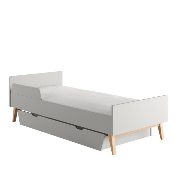 Vaikų lova 200x90 (Classy Gray Kolekcija)